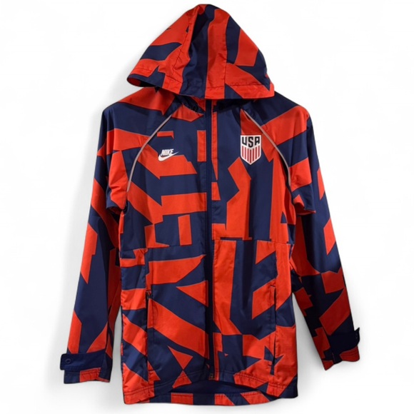 Nike Other - Rare Men’s Nike Team USA AFW Full-Zip Windbreaker Jacket Size XS